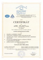 CSN EN ISO 9001:2016