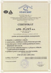 CSN EN ISO 14001:2016