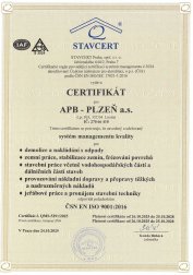 CSN EN ISO 9001:2016